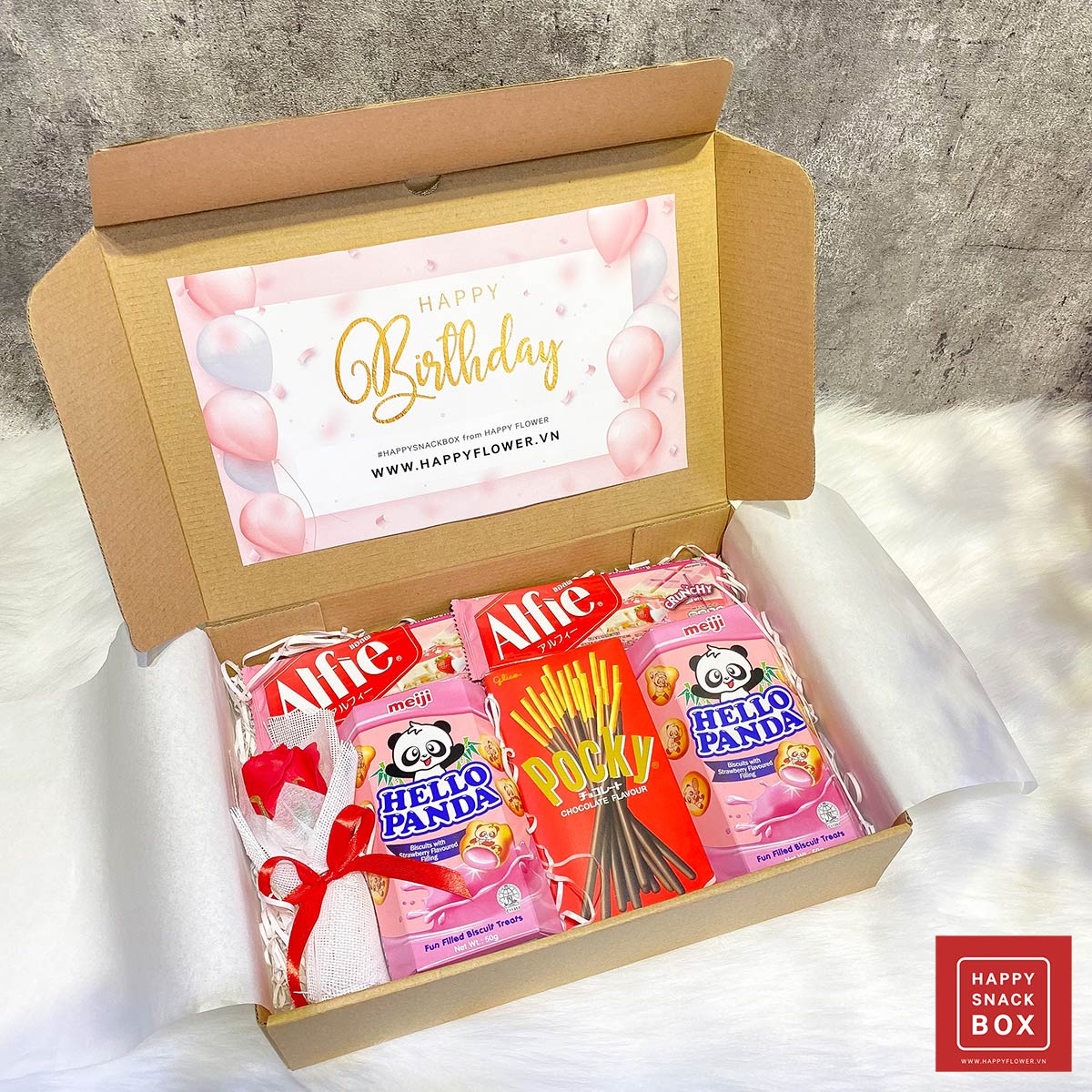 Anni Home Quà tặng bạn gái quà tặng sinh nhật quà ý nghĩa cho bạn bè  đồng nghiệp sinh nhật với 5 món Happy Gift Box  Lazadavn